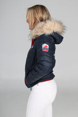 2023 MI3DE Navy Red Padded Jacket