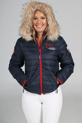 2023 MI3DE Navy Red Padded Jacket