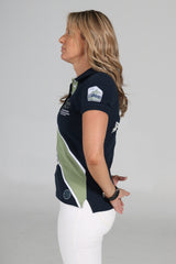 2023 MI3DE Navy Green Polo Shirt