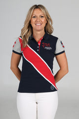 2023 MI3DE Navy Red Polo Shirt