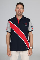 2023 MI3DE Navy Red Polo Shirt