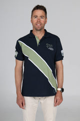 2023 MI3DE Navy Green Polo Shirt