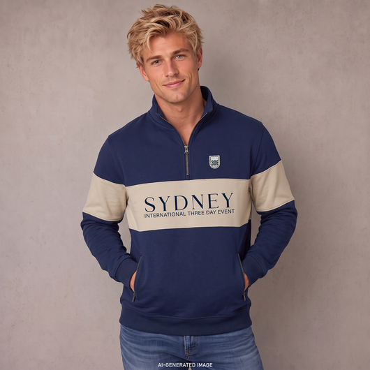 2026 SI3DE Navy 1/4 Zip Fleece