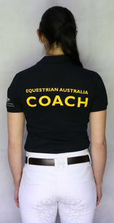 EA Coach Cotton/Lycra Pique Short Sleeve Polo Shirt
