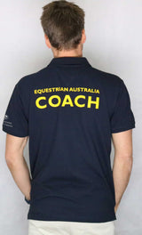 EA Coach Cotton/Lycra Pique Short Sleeve Polo Shirt