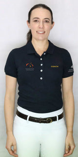 EA Coach Cotton/Lycra Pique Short Sleeve Polo Shirt