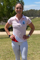 2023 Sydney International Three Day Event Pink Polo