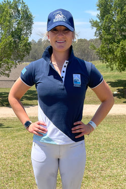 2023 Sydney International Three Day Event Navy Polo