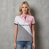 2026 MI3DE Pink and Grey Polo Shirt