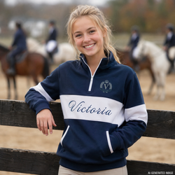 2026 EV Show Horse Team 1/4 Zip Fleece