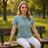 2025 SI3DE Smoke Teal Polo Shirt