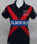 2021 MI3DE  Navy Red Polo Shirt