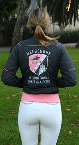 2022 MI3DE Charcoal/Pink Short Jacket
