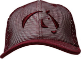 EQ maroon cap with print