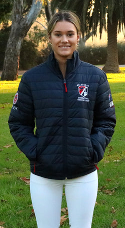 2022 MI3DE Navy Red Padded Jacket