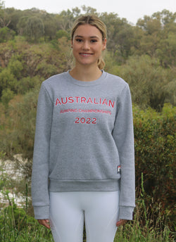 2022 Australian Jumping Championships Grey Marle Sweater