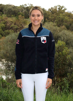 2022 Australian Jumping Championships Fleece Hybrid Jumper