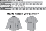 EA Official Cotton Backed Breathable Polyester Long Sleeve Polo Shirt
