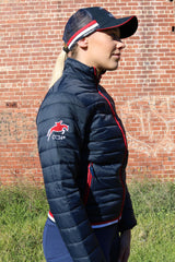2021 MI3DE Navy Red Padded Jacket