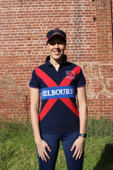 2021 MI3DE  Navy Red Polo Shirt