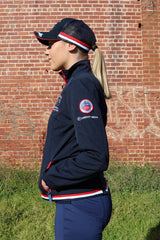 2021 MI3DE Navy Red Softshell Jacket